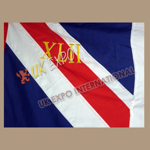 Large Flags Double/Single Side Embroidery