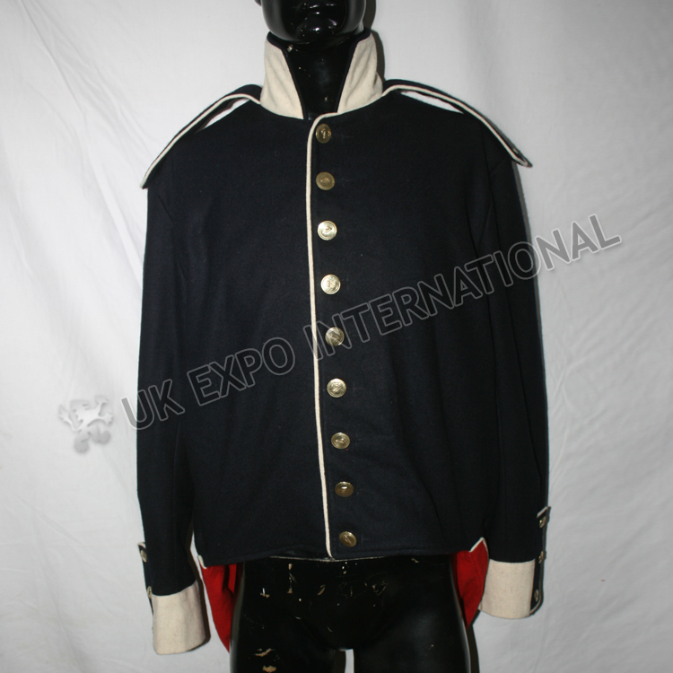 7th regiment of foot Dark Blue Coat with white collar