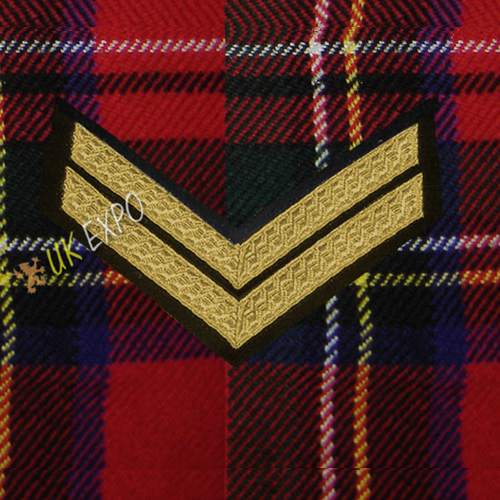 Corporal 2 Stripe Gold Braid