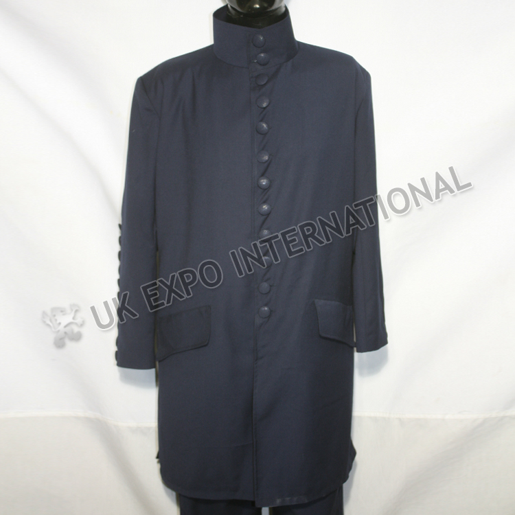 Dark Blue Long Coat