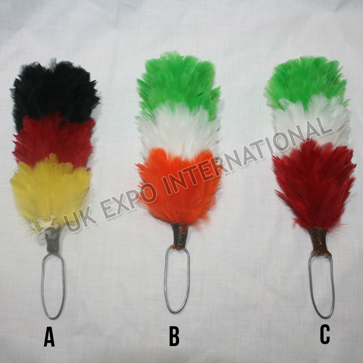 Feather Hackles Multi Colors