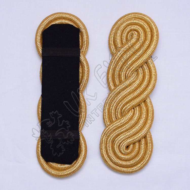 Gold Silk Cord Shoulder/Epaulette