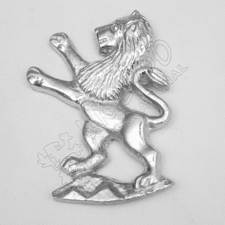 Scottish Lion Metal Badge