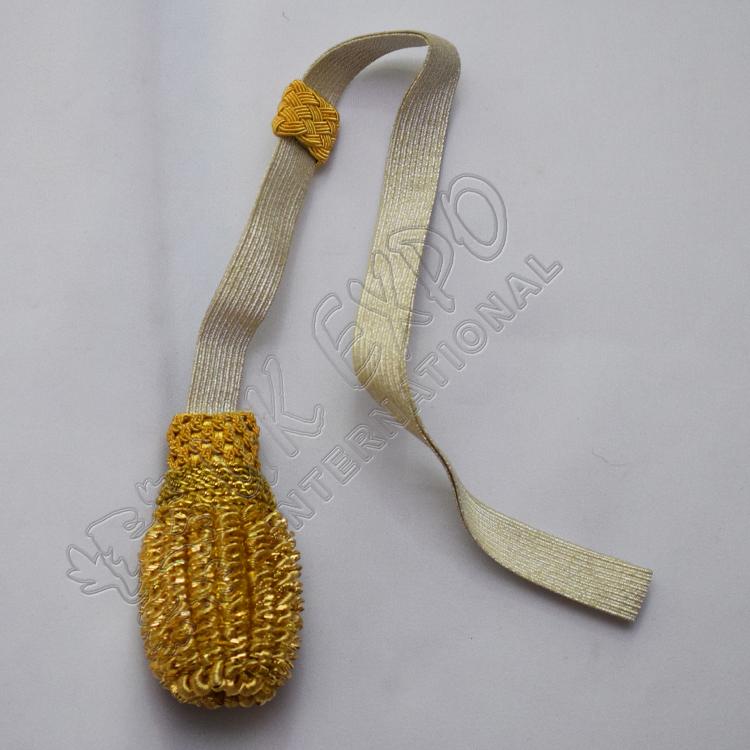 Sword Knot Silver and Gold Color