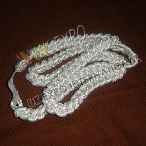 Triple uniform dress rope Color White