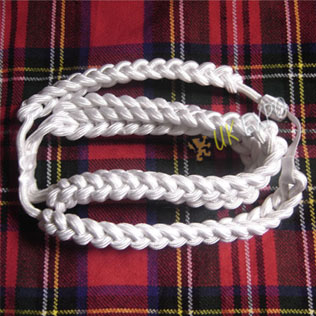 Triple Dress Rope (Silk) White Color