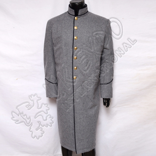 US Infantry Mans Frock Gray Wool Coat