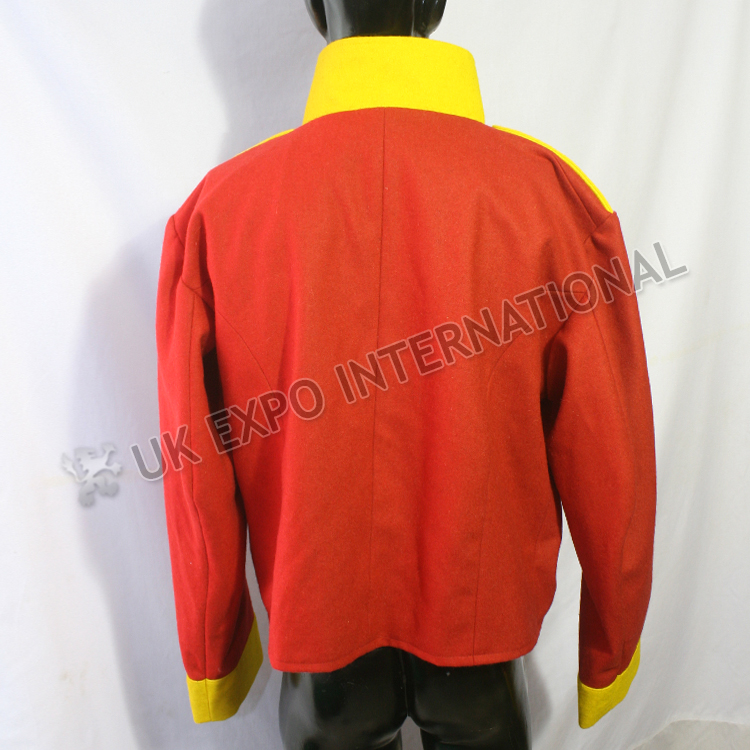 12th regiment Red ColoCoat with Yellow Collar Cuff
