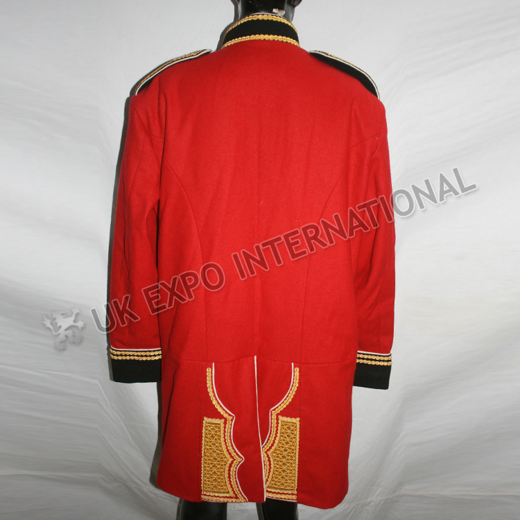 Red Color COLDSTREAM GUARDS OFFICER COLONEL DRESS TUNIC JACKET