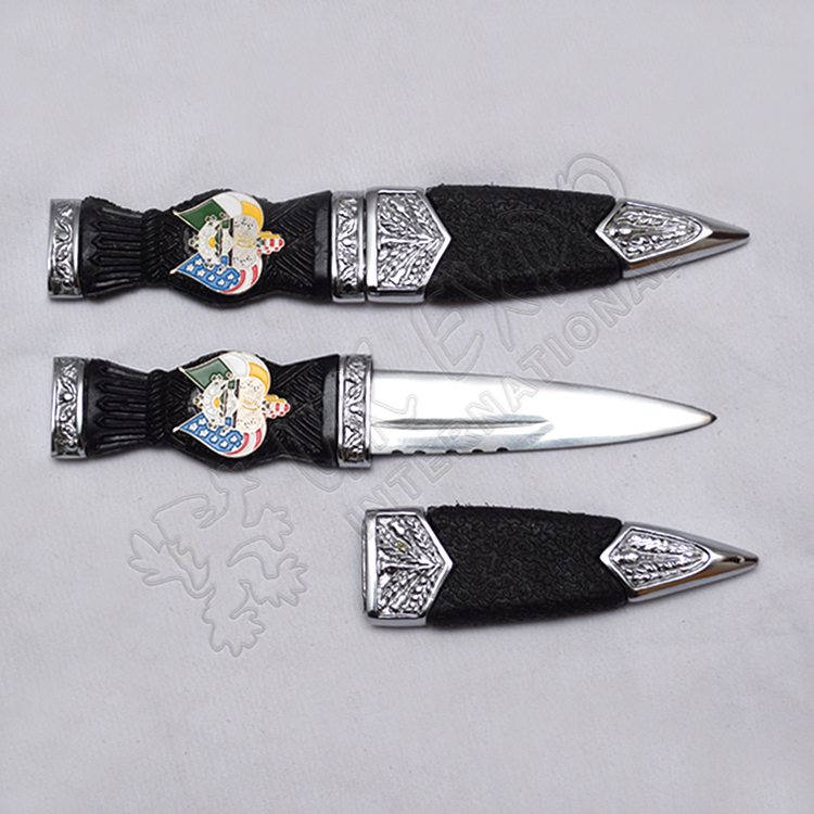 AOH Sgian Dubh with Solid Top
