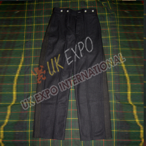 Black Color Wool Trouser