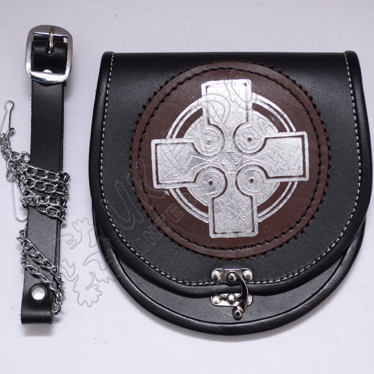 Brown Leather With Celtic Embossed