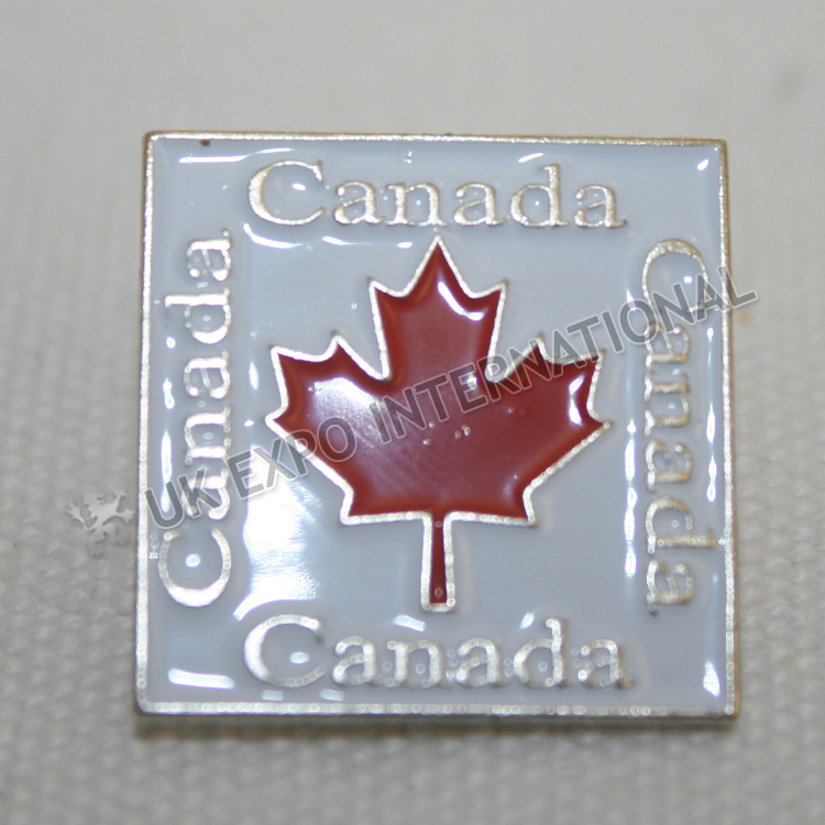 Canada Enamel Color Pin