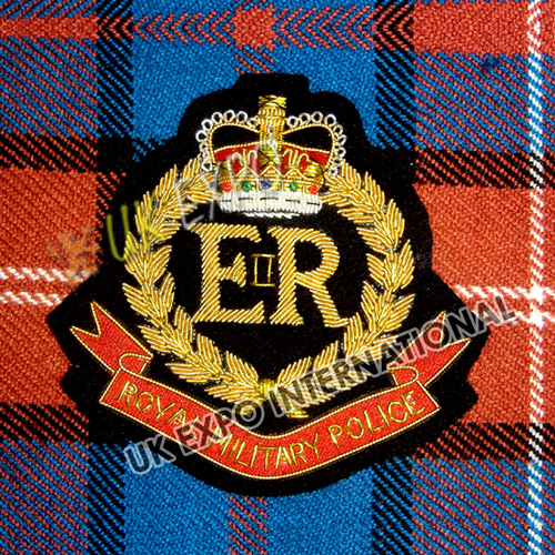 E R Royal Military Police Blazer Badge