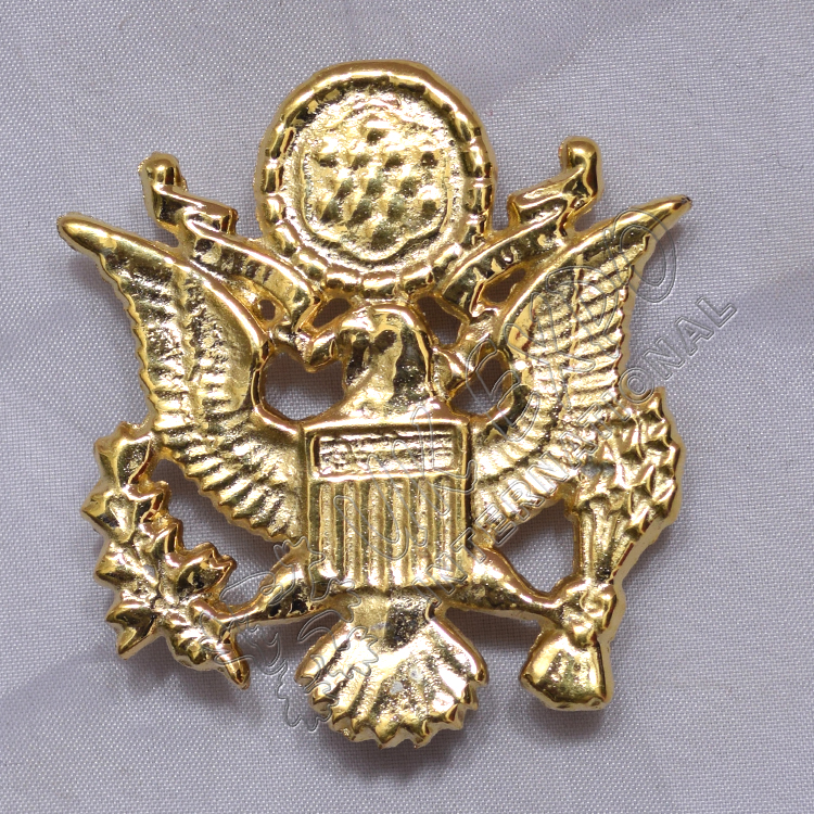 Eagel Gold Civil War Metal Badge