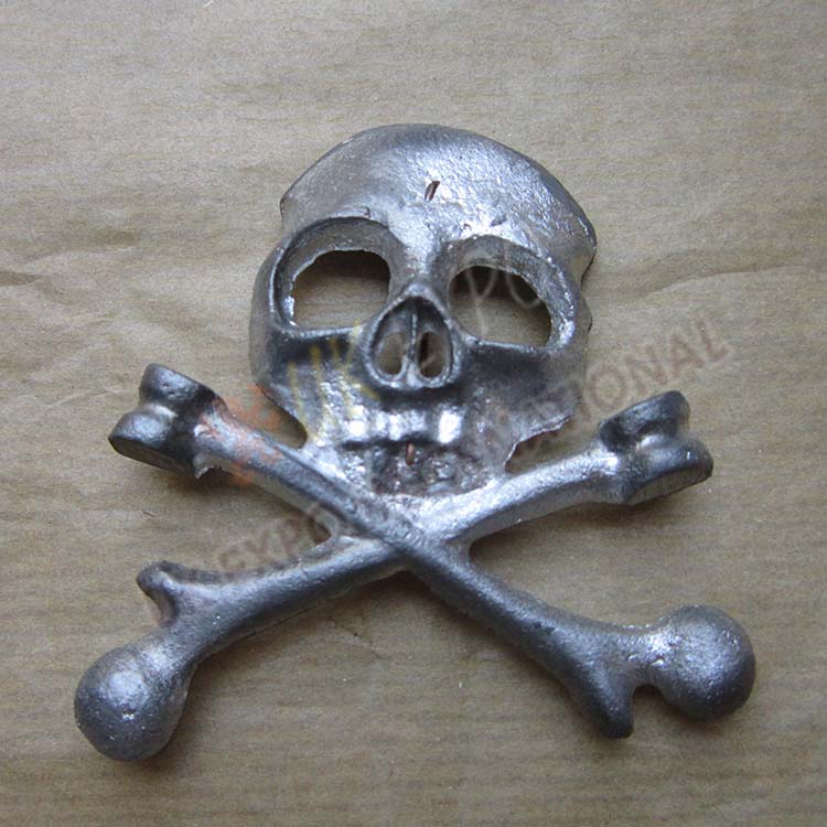 German Civial war Death Head pewter