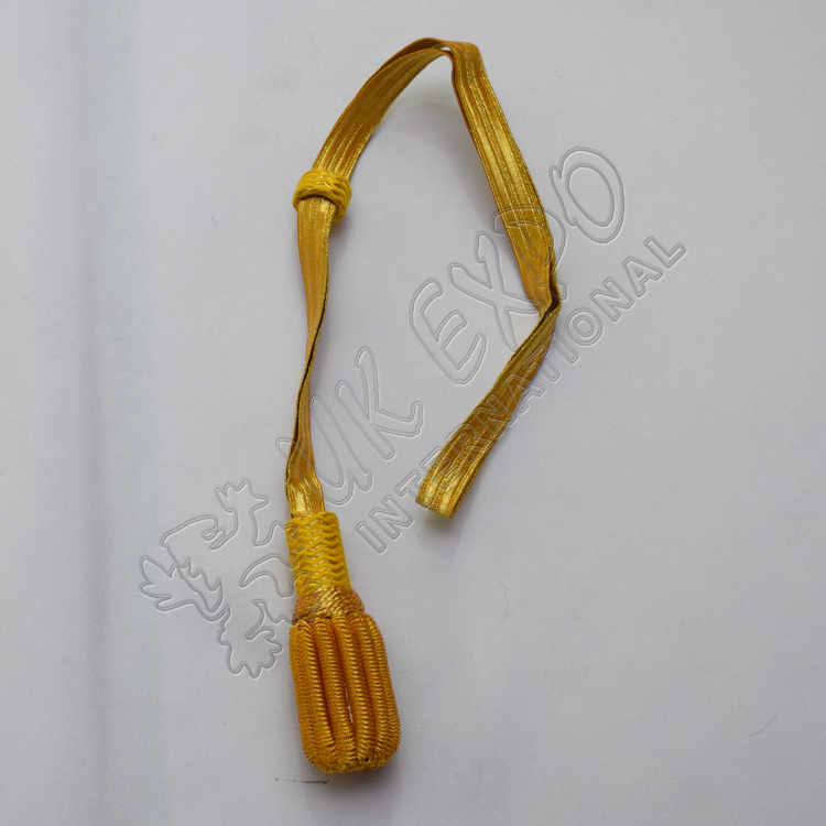 Gold Braided Sword Knot