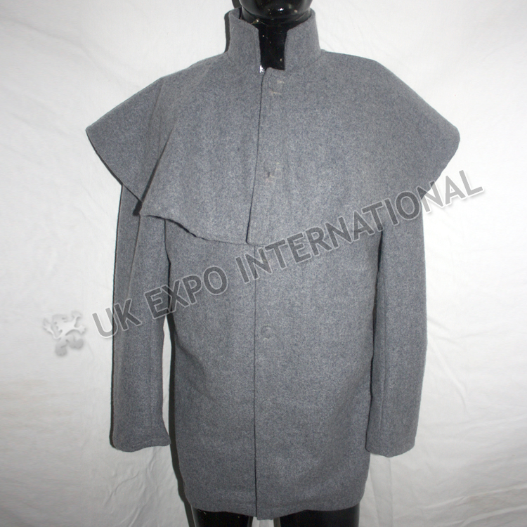 Gray Color Great Coat