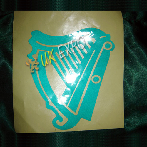 Harp Reflected Sticker