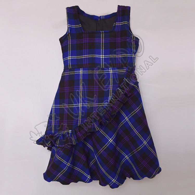 Heritage Of Scotland Tartan Sleeve less Stylish Full Skirt For 4 Year Old