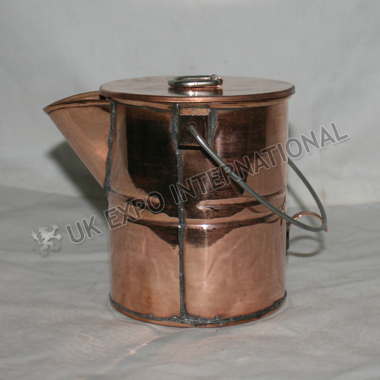 med Coffee Boiler Pot made in Copper