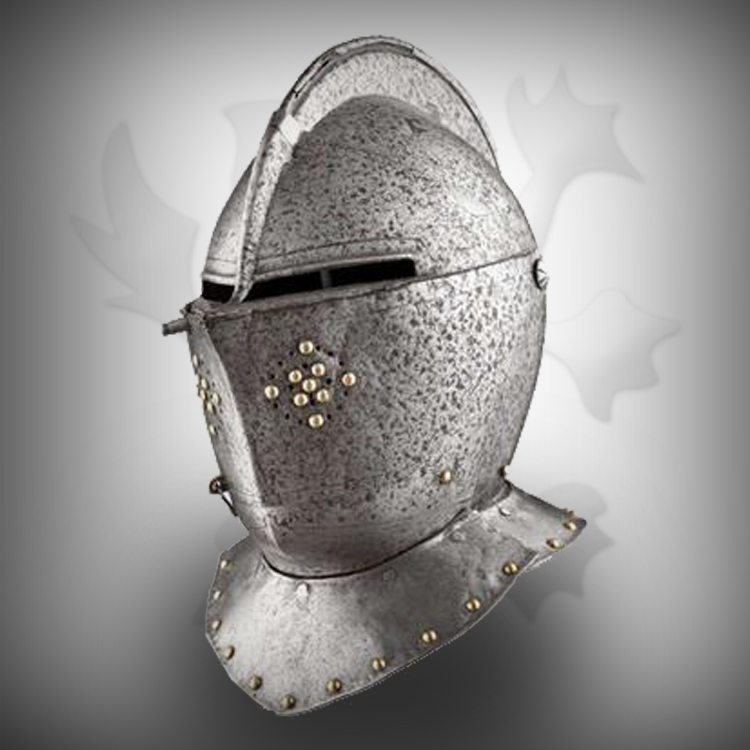 Medieval Head Armor Fully Covered Helmet For Warriors
