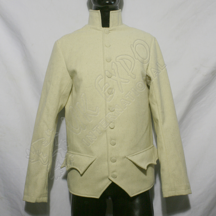 Napoleonic British jacket Main Body Cream color wool