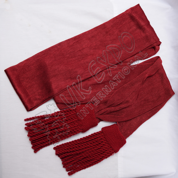 Red Color Silk Shah