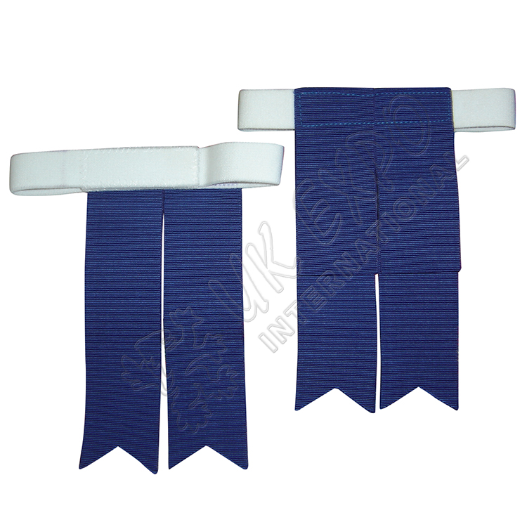 Royal Blue Color Kilt Flashes
