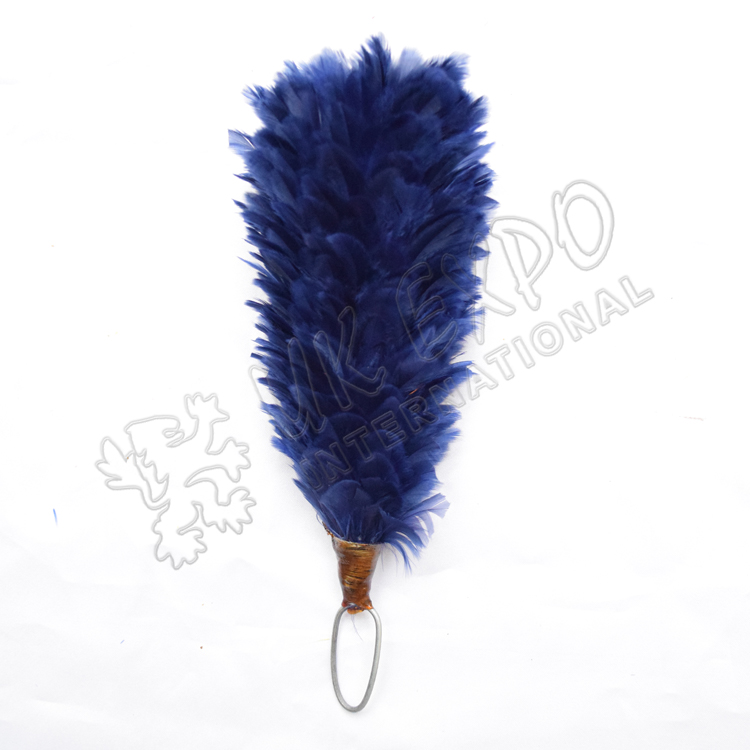 Royal Blue Feather Hackles