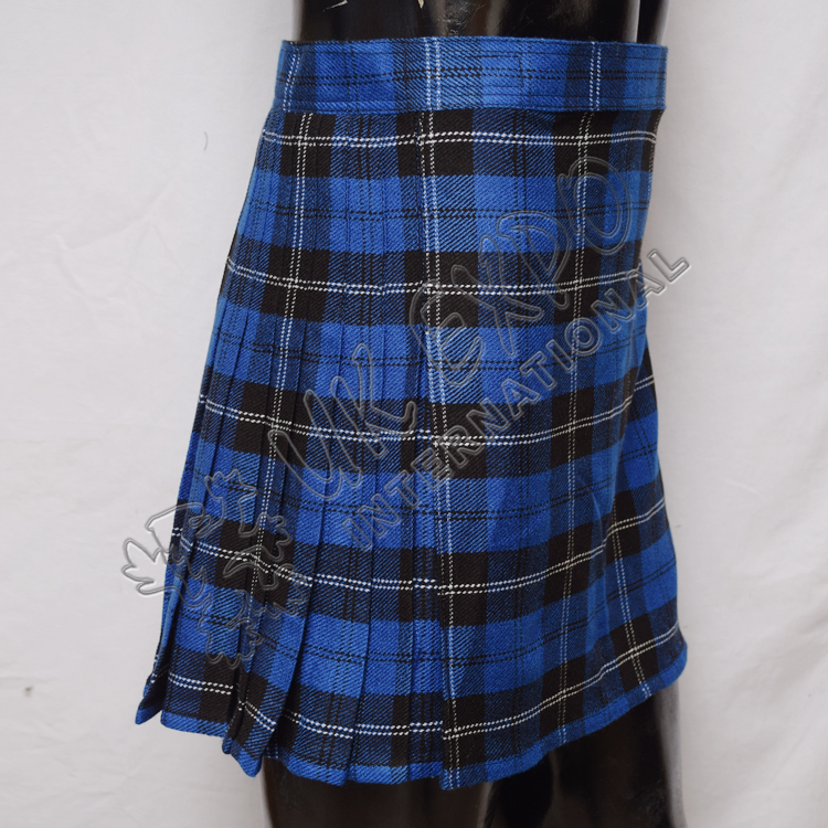 Royal Ramsay Blue Tartan Women Mini Kilt