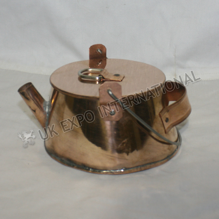 Short Tea Pot made in Copper