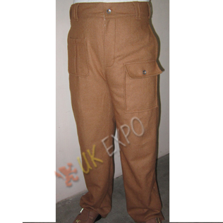 Airborne 1937 pattern WWII trousers Khaki color