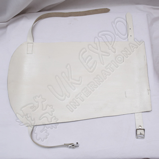 Base Drum White Leather Protector for Drummer With New Features