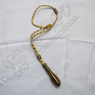 Black and gold Sword knot