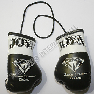 Black and White Color Glove Key Chain