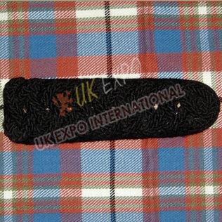 Black Color Silk Shoulder/Epaulette Board