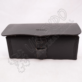 Black Leather Cartridge Box