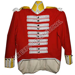 British Jacket Red Main body and Yellow Collar and Cuff