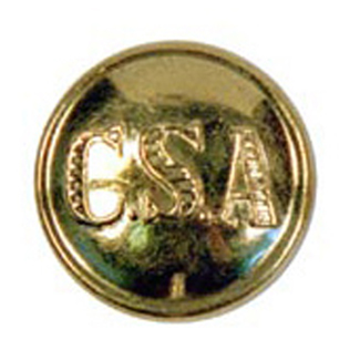 CSA Brass Button, Double Piece