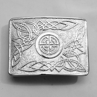 Celtic Round with Leaf Buckle