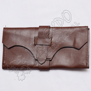 Dark Brown Real Leather replica wallet military or civilian use