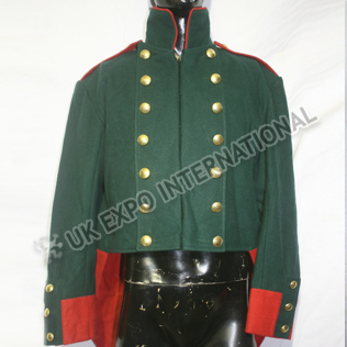 Dark green Color French regiment Coat