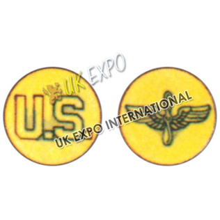 Enlisted Mens Collar Badges- U S A A F