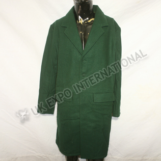 Frock Coats (1850 On) Victorian Tunic Dark green Color