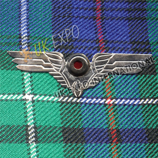 German WWII Metal Uniform Badge