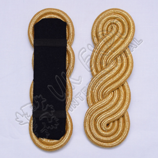 Gold Silk Cord Shoulder/Epaulette