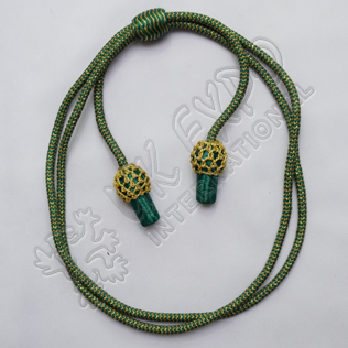Green and Golden hat Cord