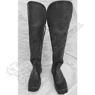 Knee Flap Boots Civil War Hand Made Original Leather Tall Boots