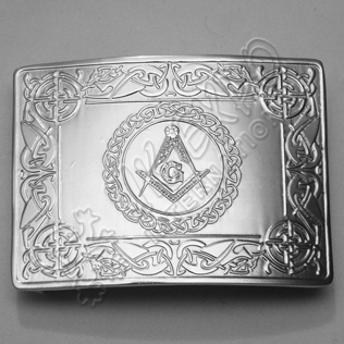 Masonic Buckle with Celtic Chain